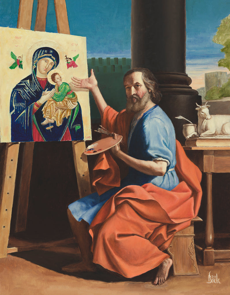 St Luke Painting Our Lady of Perpetual Help