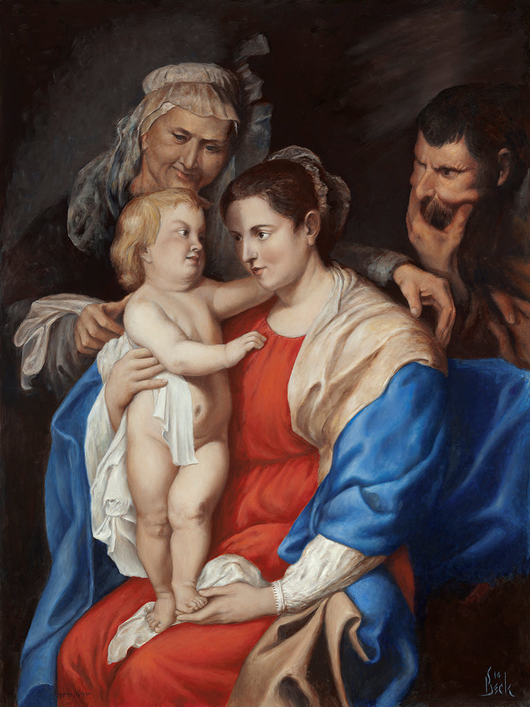 Holy Family With St Ann